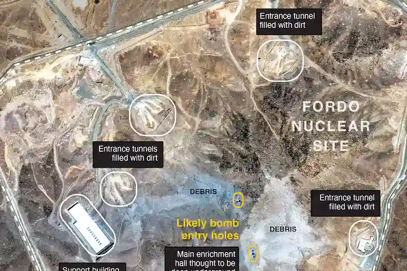 What Is US Attacks Iran Nuclear Facilities Trump Hints at Regime Change